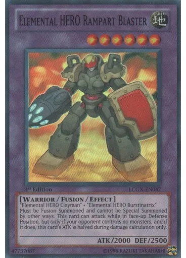 Elemental HERO Rampart Blaster