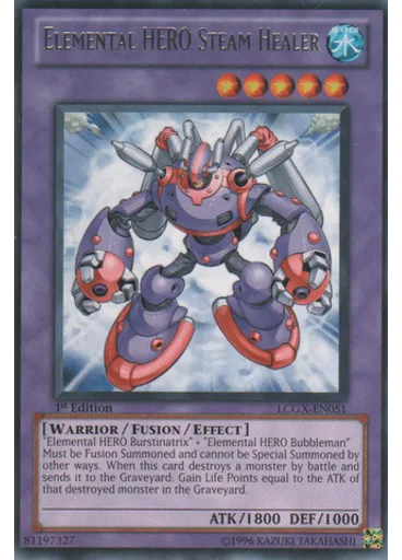 Elemental HERO Steam Healer
