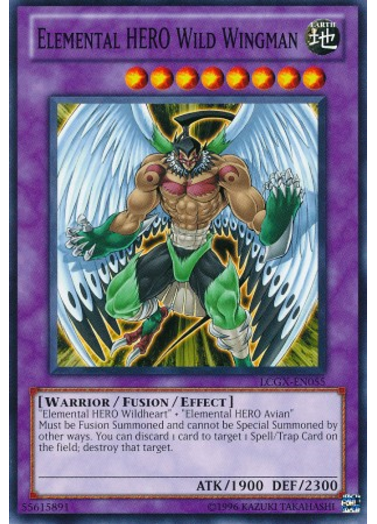 Elemental HERO Wild Wingman (Common Unlimited)