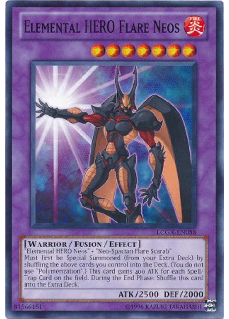 Elemental HERO Flare Neos (Common Unlimited)