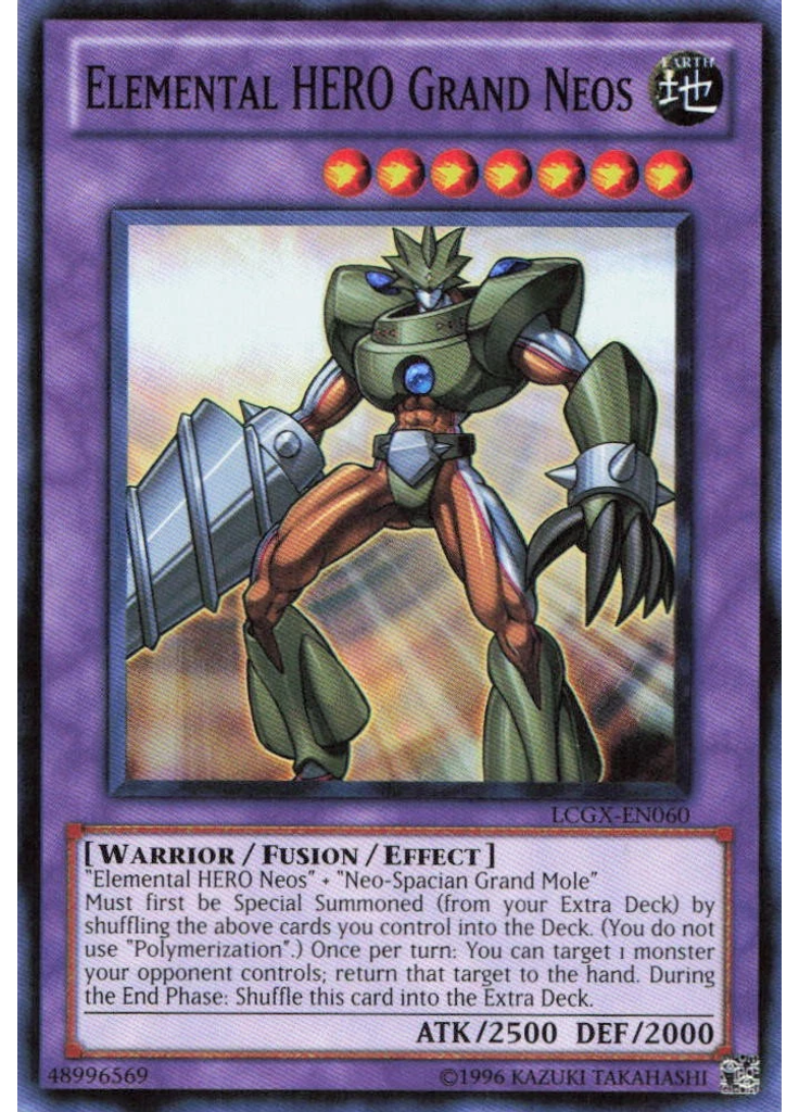 Elemental HERO Grand Neos (Super Rare Unlimited)