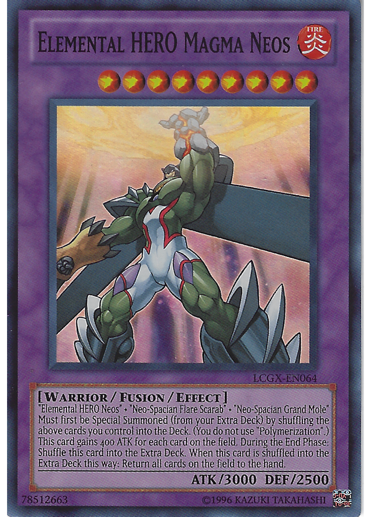 Elemental HERO Magma Neos (Super Rare Unlimited)