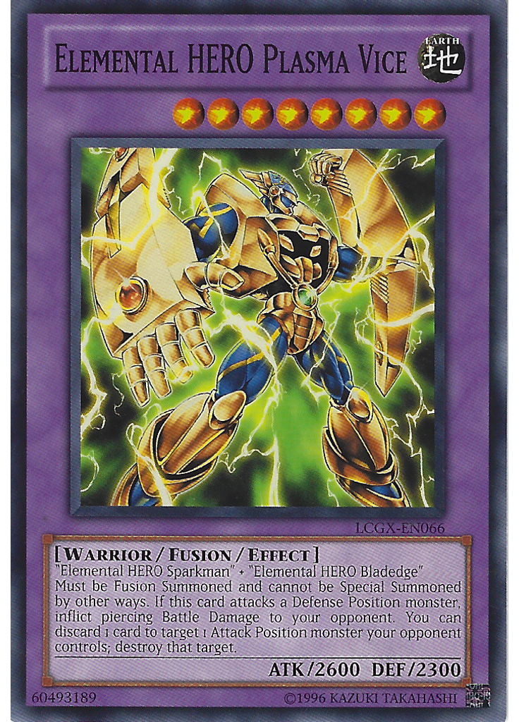 Elemental HERO Plasma Vice (Common Unlimited)