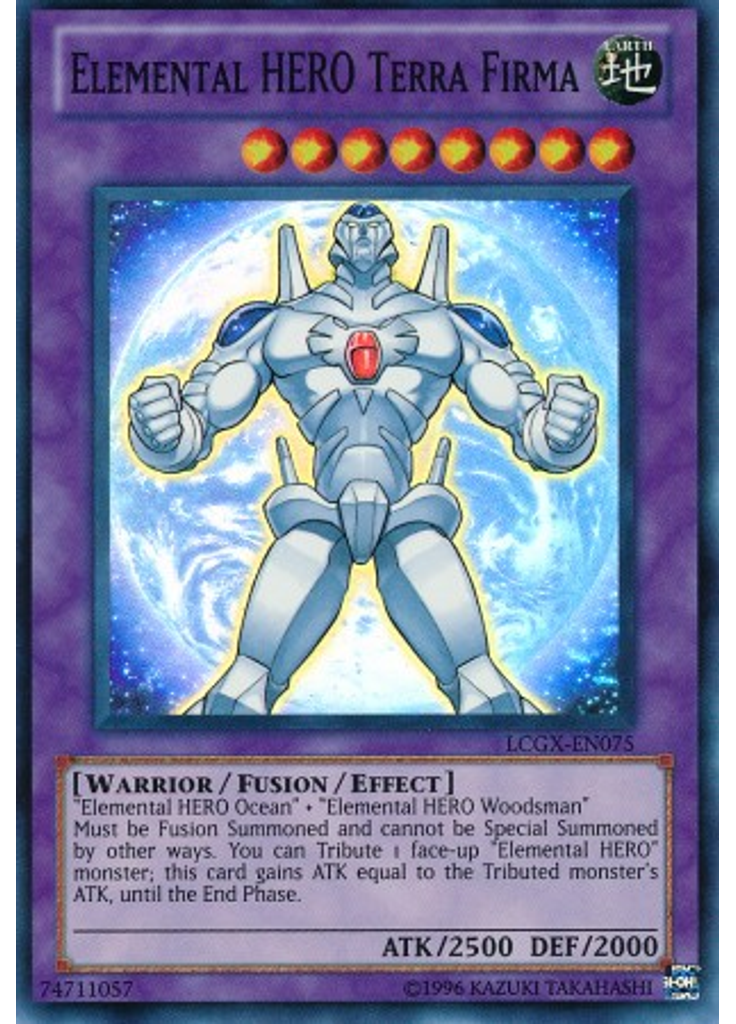 Elemental HERO Terra Firma (Super Rare Unlimited)