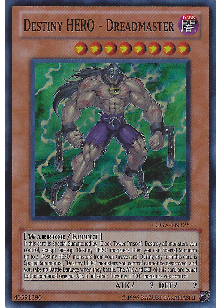 Destiny HERO - Dreadmaster (Super Rare Unlimited)