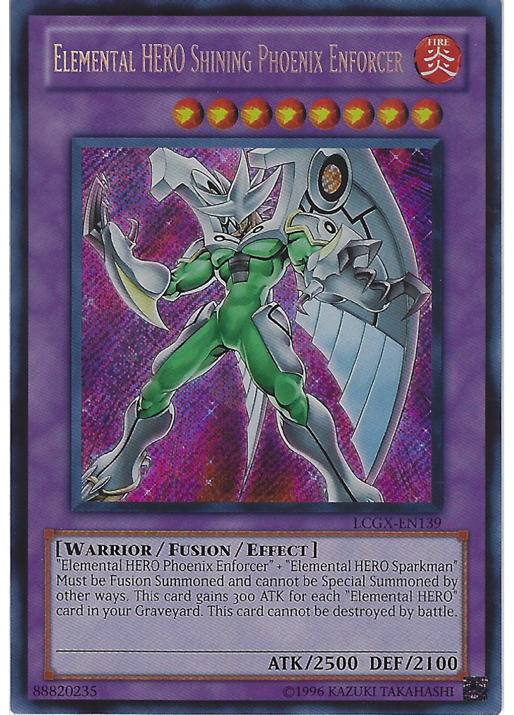 Elemental HERO Shining Phoenix Enforcer (Secret Rare Unlimited)
