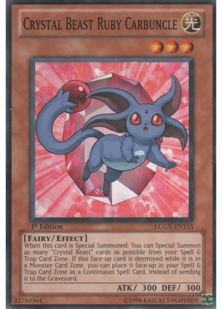 Crystal Beast Ruby Carbuncle