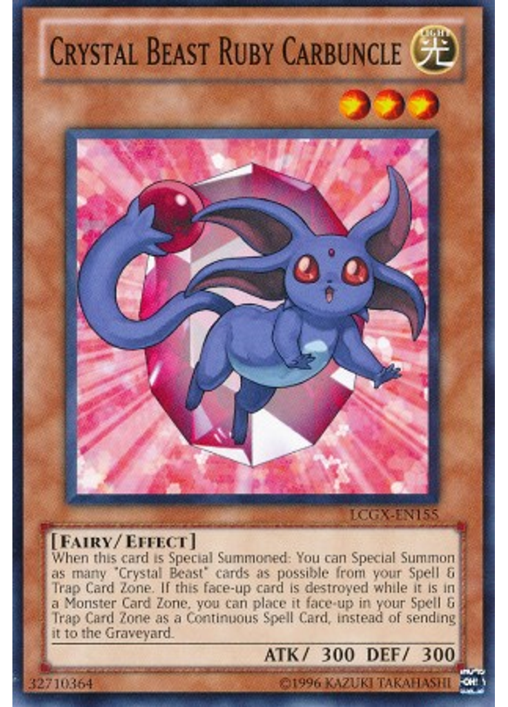 Crystal Beast Ruby Carbuncle (Common Unlimited)
