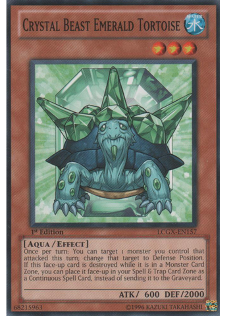 Crystal Beast Emerald Tortoise