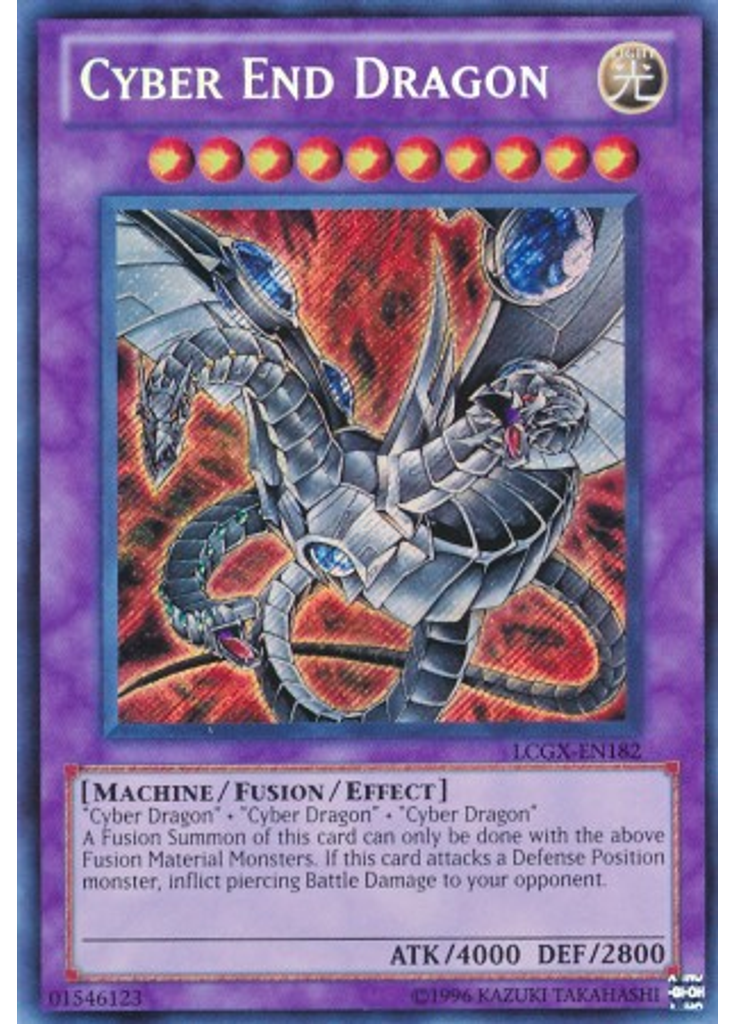 Cyber End Dragon (Secret Rare Unlimited Alt)
