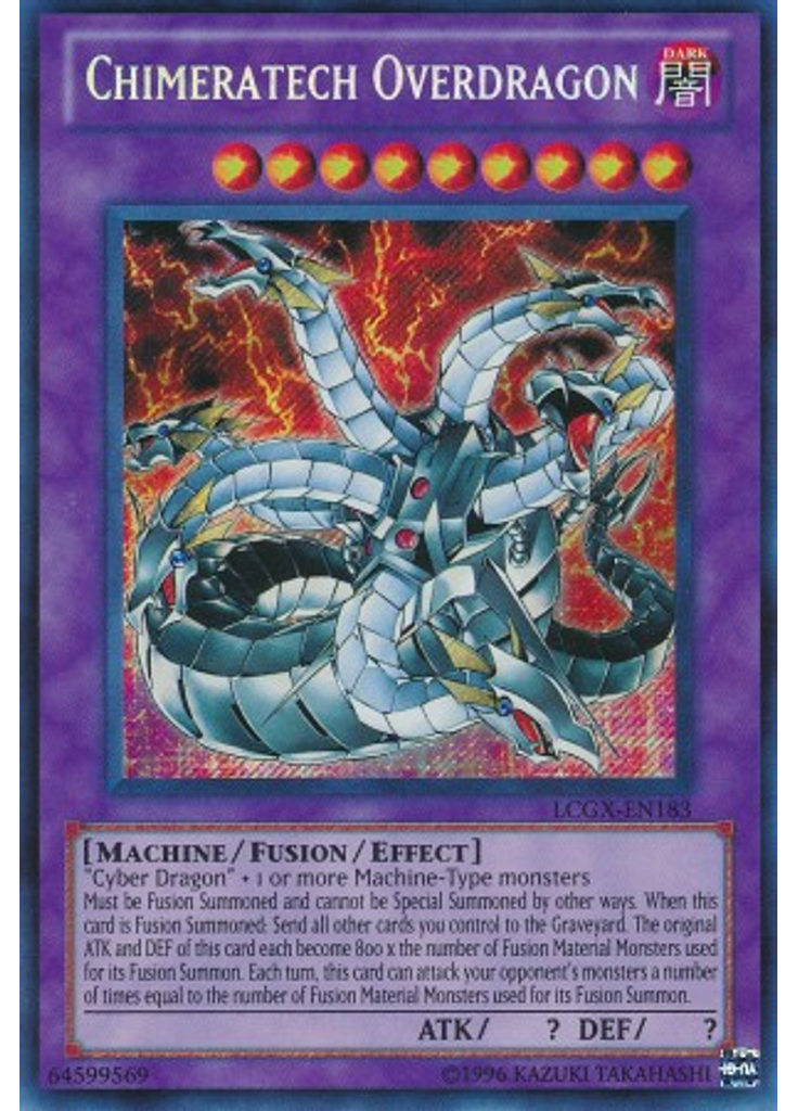 Chimeratech Overdragon (Secret Rare Unlimited)