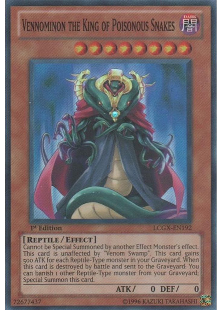 Vennominon the King of Poisonous Snakes