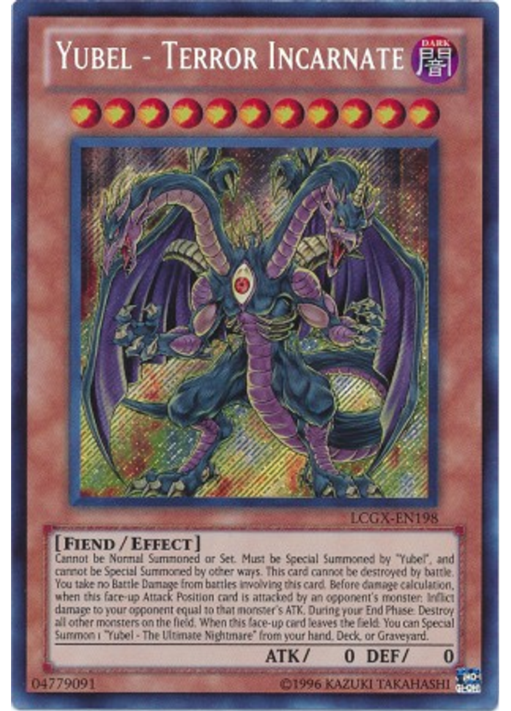 Yubel - Terror Incarnate (Secret Rare Unlimited)