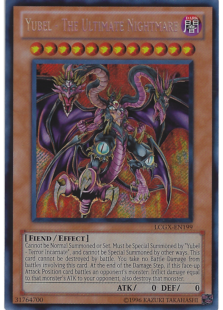 Yubel - The Ultimate Nightmare (Secret Rare Unlimited)