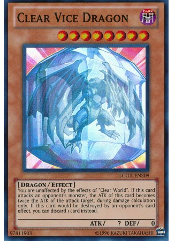 Clear Vice Dragon (Super Rare Unlimited)