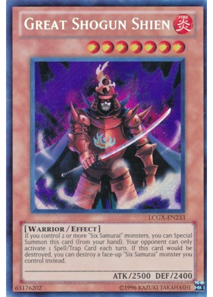 Great Shogun Shien (Secret Rare Unlimited)