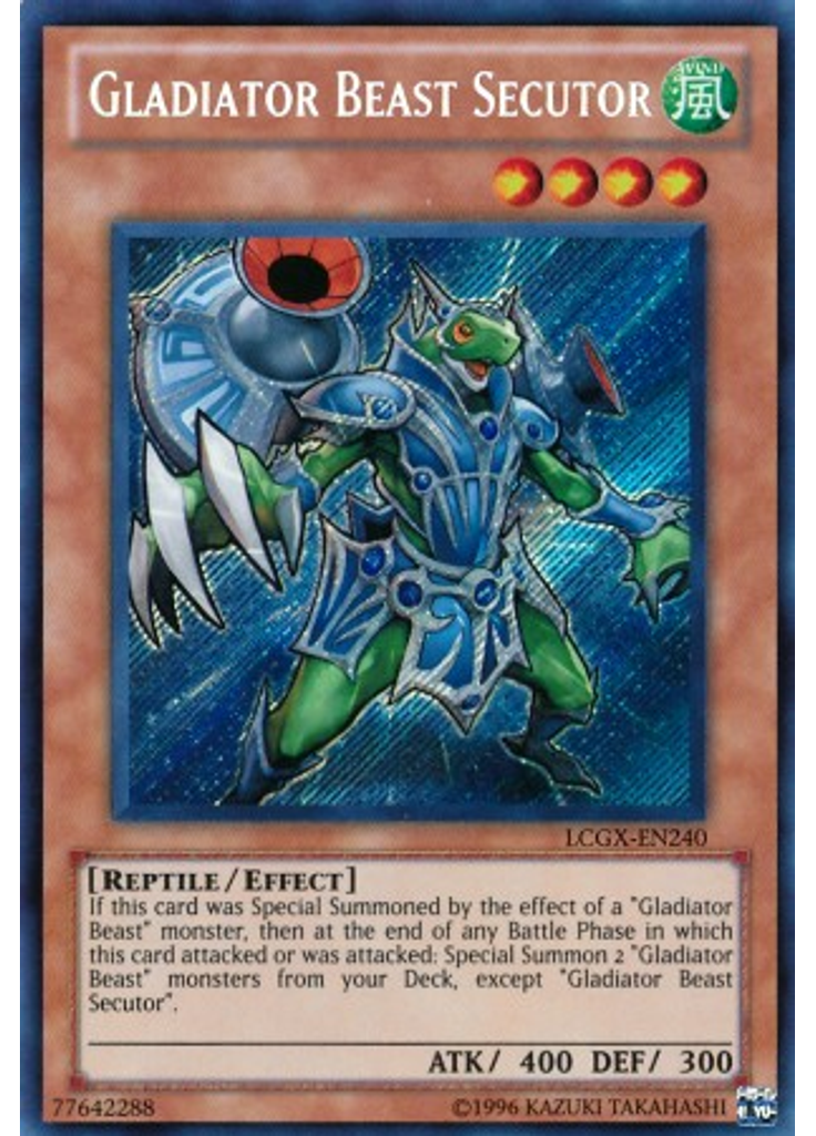 Gladiator Beast Secutor (Secret Rare Unlimited)