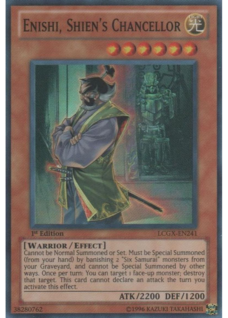 Enishi, Shien's Chancellor