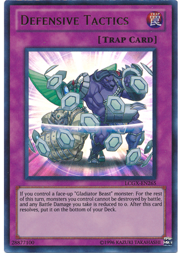 Defensive Tactics (Ultra Rare Unlimited)