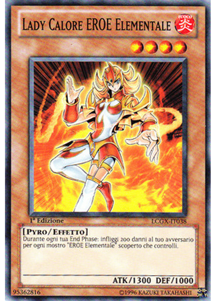 Lady Calore EROE Elementale