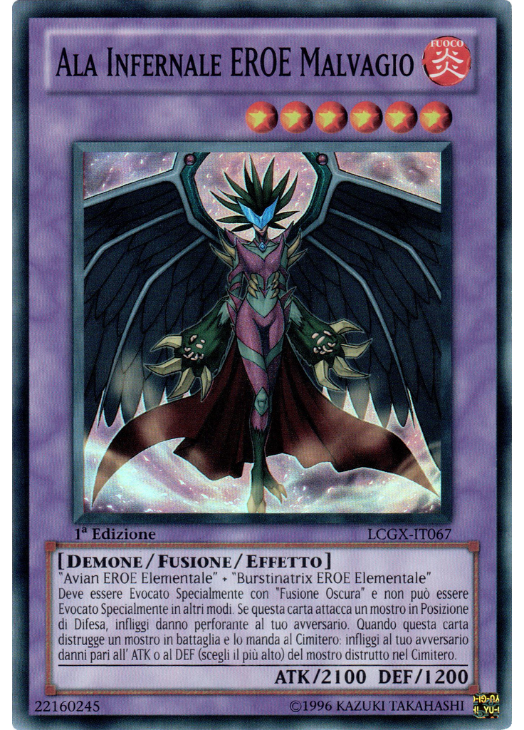 Ala Infernale EROE Malvagio