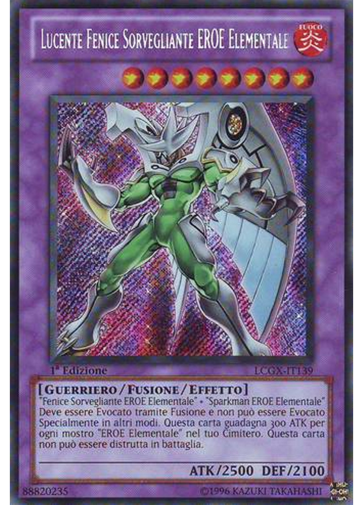 Lucente Fenice Sorvegliante EROE Elementale