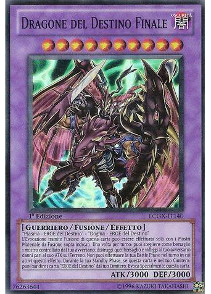 Dragone del Destino Finale