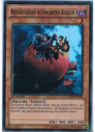 Schwarzes Drachenküken