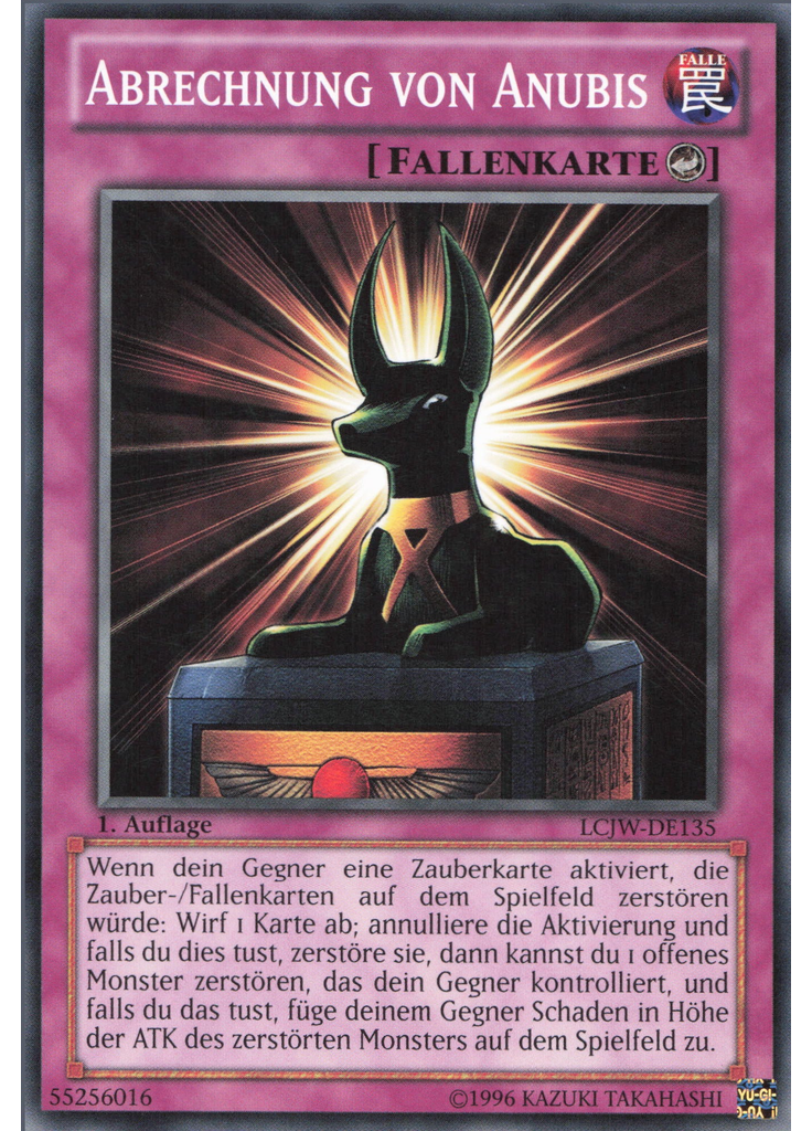 Abrechnung von Anubis
