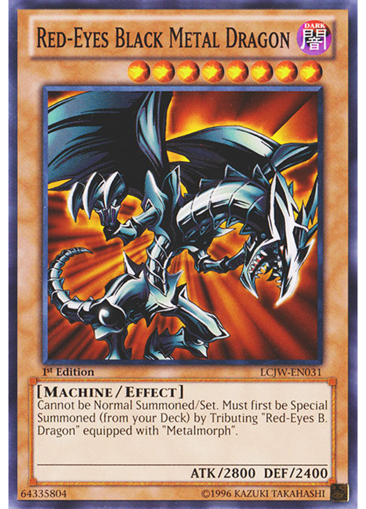 Red-Eyes Black Metal Dragon