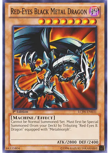 Red-Eyes Black Metal Dragon