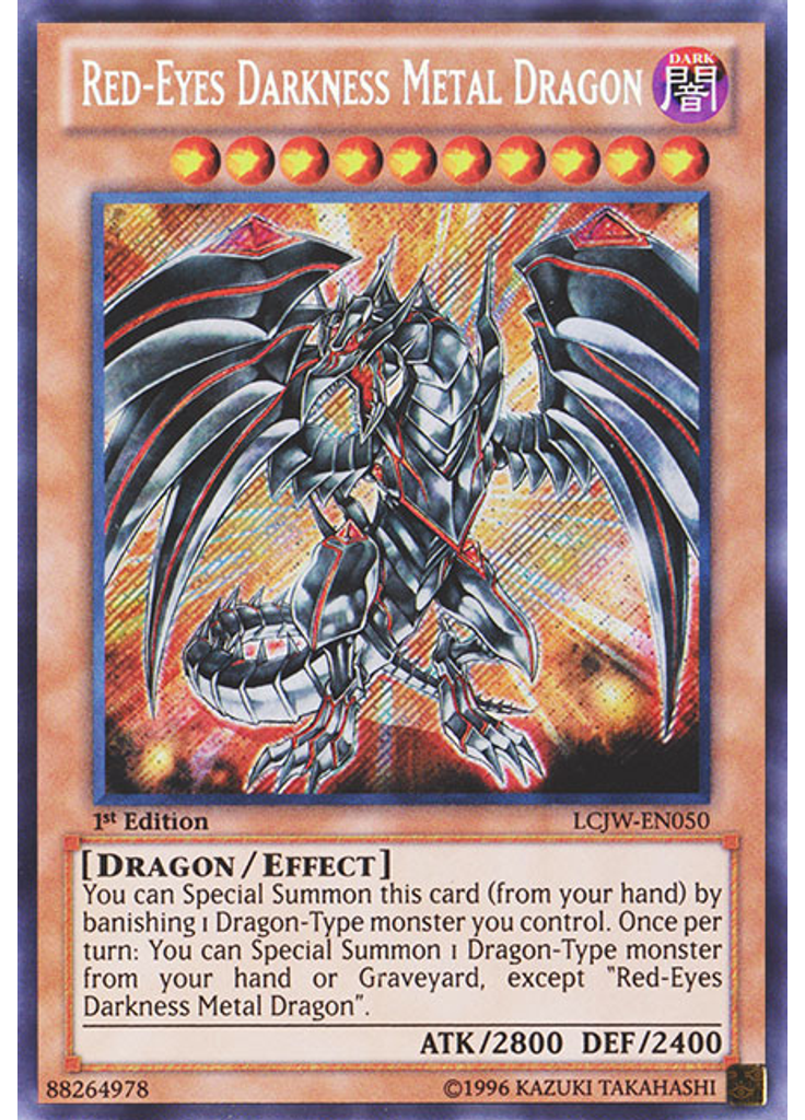 Red-Eyes Darkness Metal Dragon