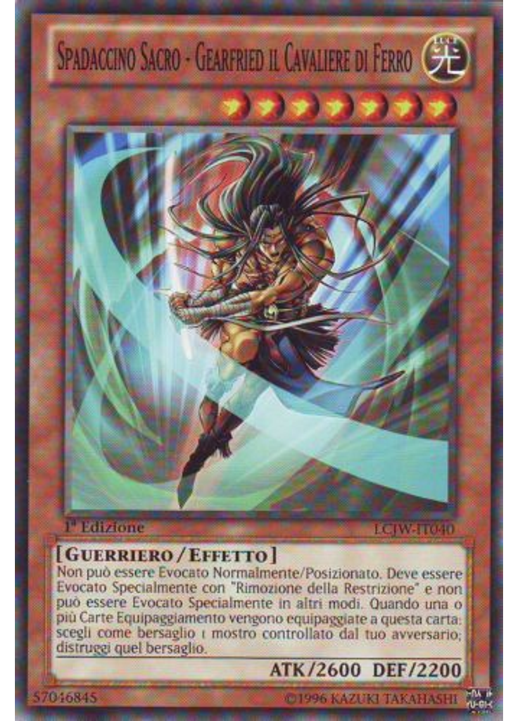 Spadaccino Sacro - Gearfried il Cavaliere di Ferro