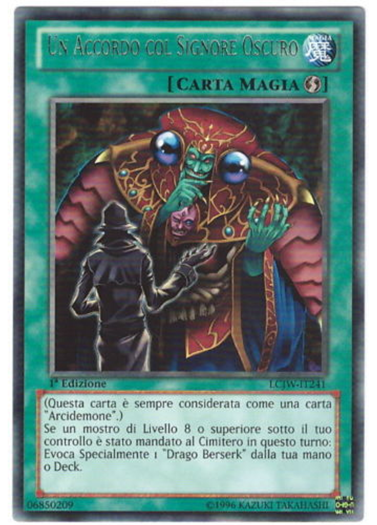 Un Accordo con l'Arcidemone