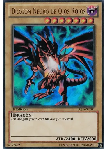 Dragón Negro de Ojos Rojos
