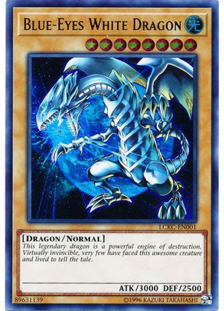 Blue-Eyes White Dragon (Ultra Rare Unlimited C)
