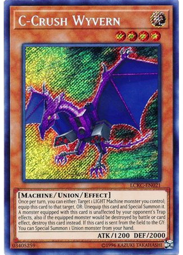 C-Crush Wyvern (Secret Rare Unlimited)