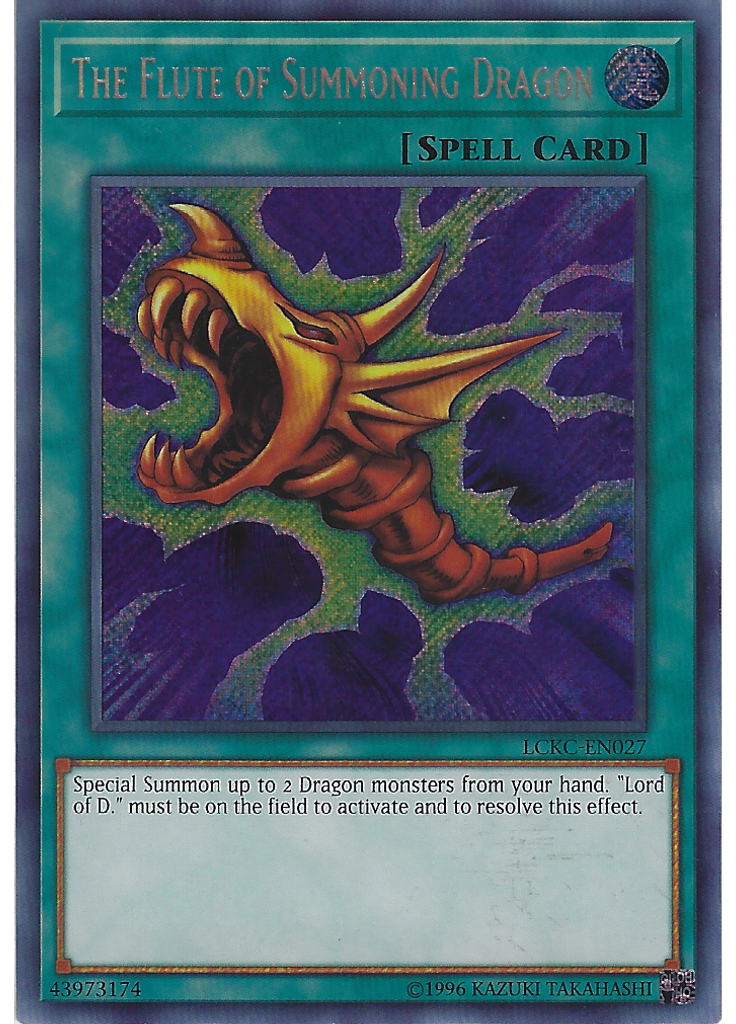 The Flute of Summoning Dragon (Secret Rare Unlimited)