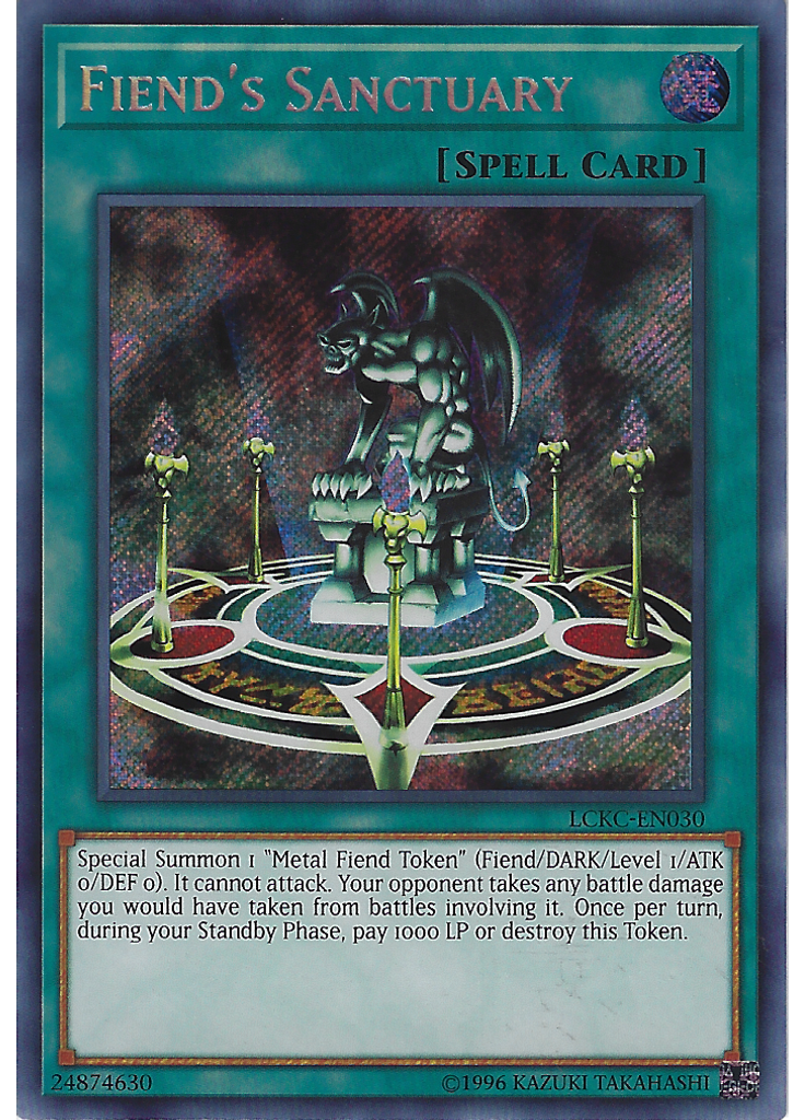 Fiend's Sanctuary (Secret Rare Unlimited)