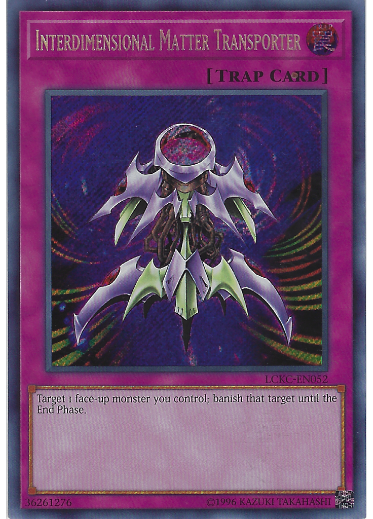 Interdimensional Matter Transporter (Secret Rare Unlimited)