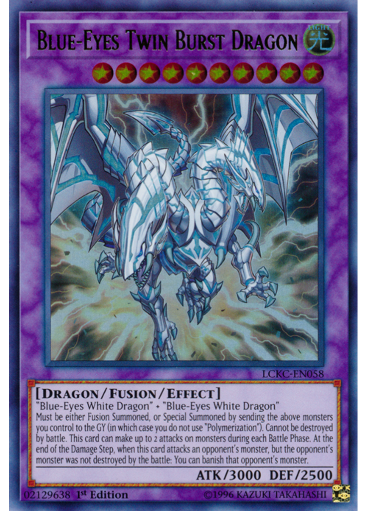 Blue-Eyes Twin Burst Dragon