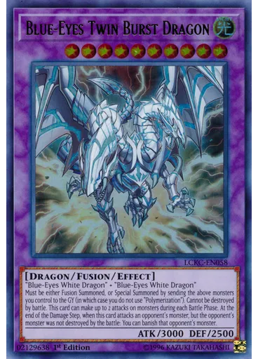 Blue-Eyes Twin Burst Dragon