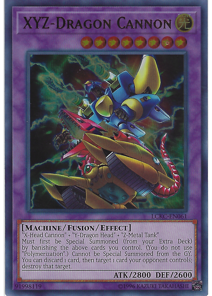 XYZ-Dragon Cannon (Ultra Rare Unlimited)