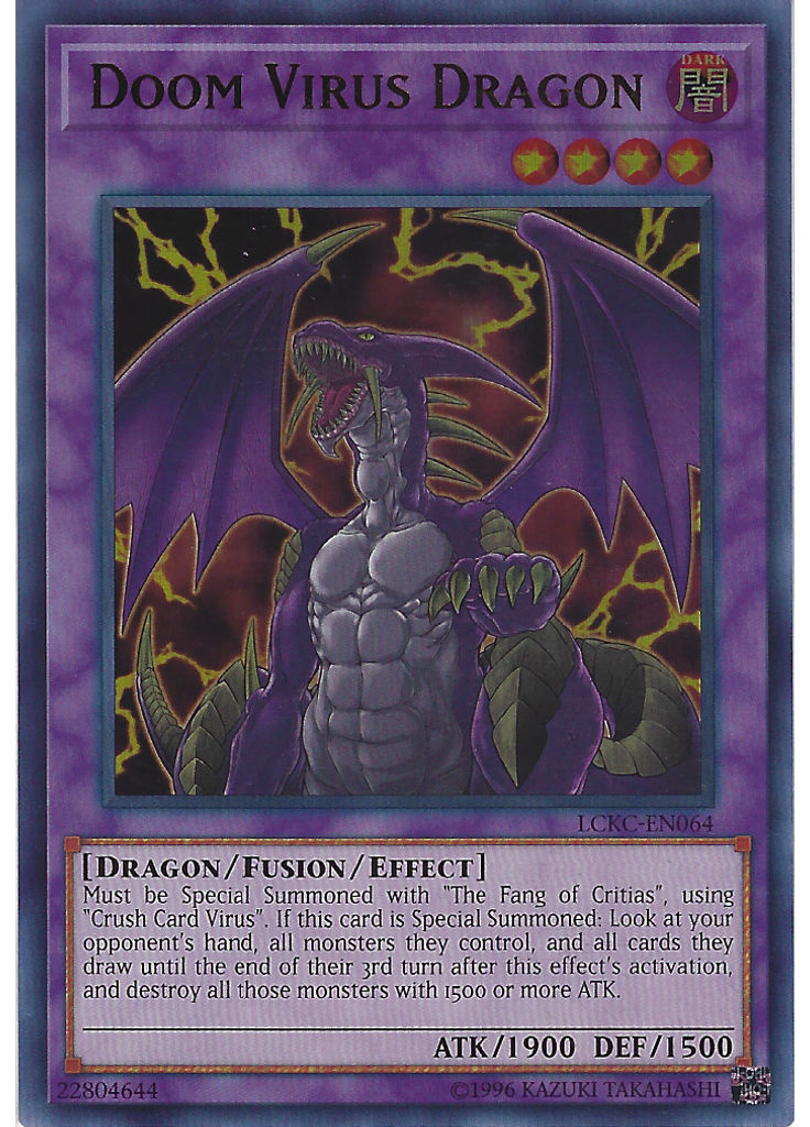 Doom Virus Dragon (Ultra Rare Unlimited)