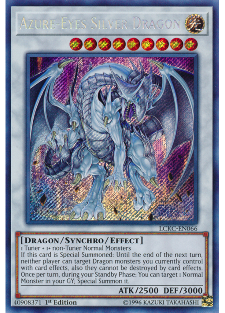 Azure-Eyes Silver Dragon