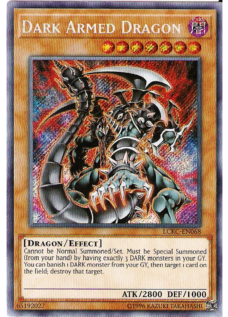 Dark Armed Dragon (Secret Rare Unlimited)