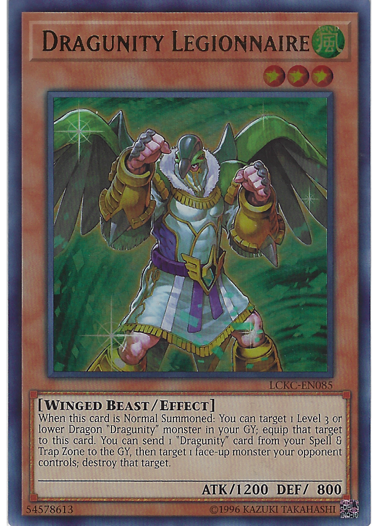 Dragunity Legionnaire (Ultra Rare Unlimited)