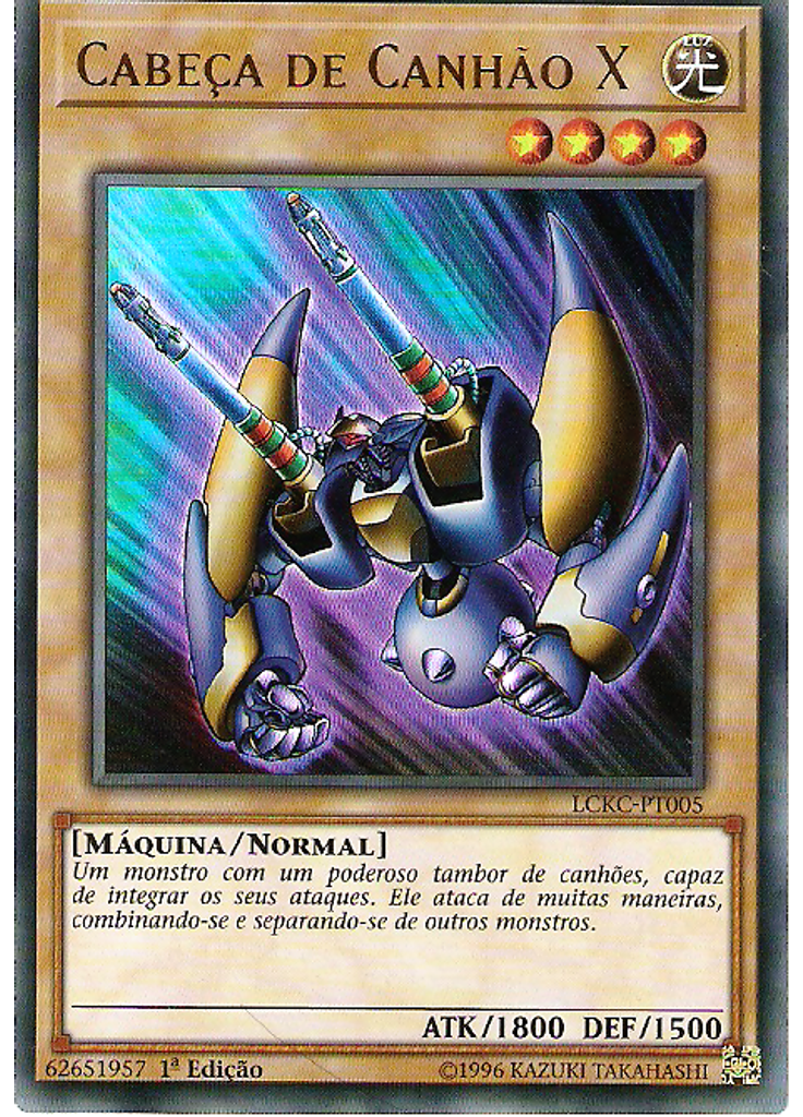 Cabeça de Canhão X