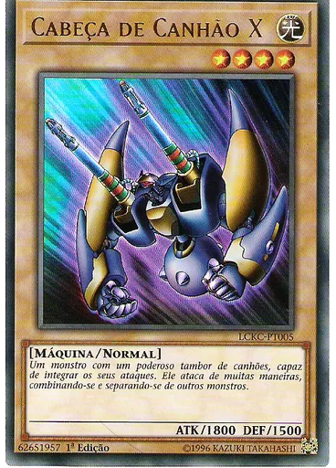 Cabeça de Canhão X