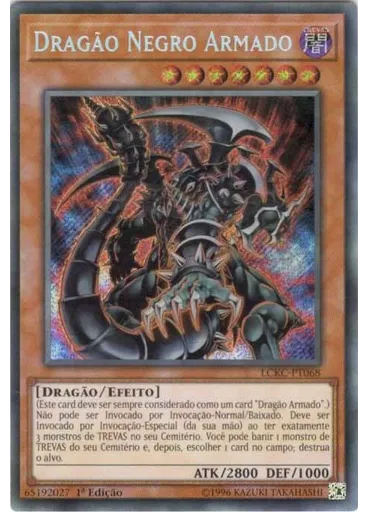 Dragão Negro Armado — Coleção Lendária Kaiba Mega Pack
